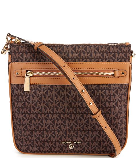 signature michael kors crossbody